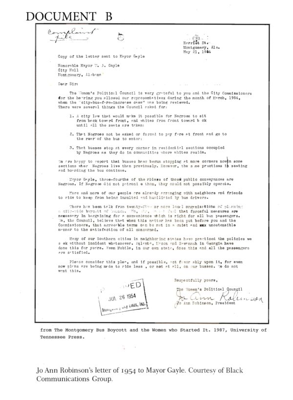 Scan of a document.