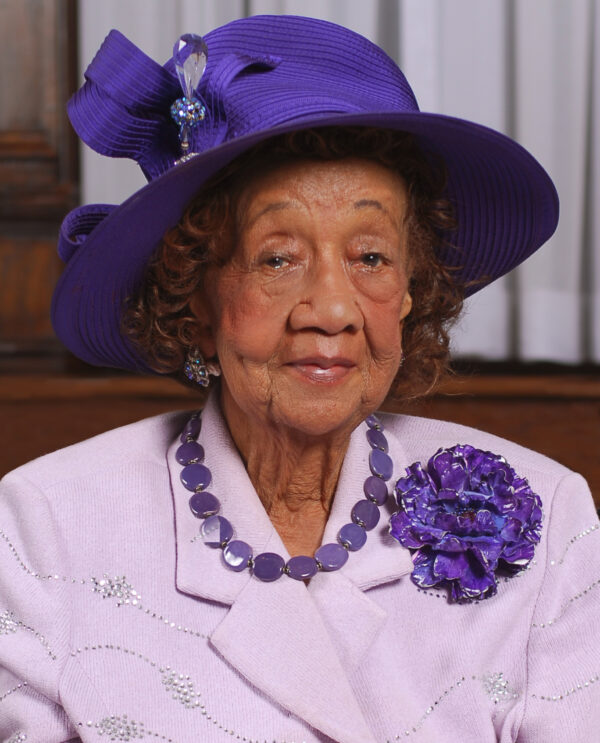 Portrait of Dr. Dorothy Height taken in June 2008.