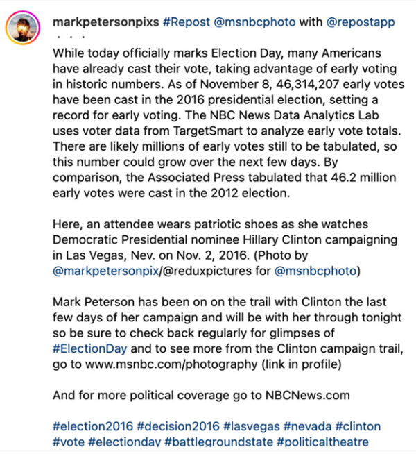 A caption from an Instagram post.