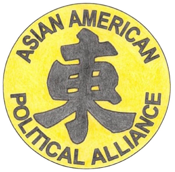 The circular logo of AAPA featuring a yellow background with black lettering that reads 